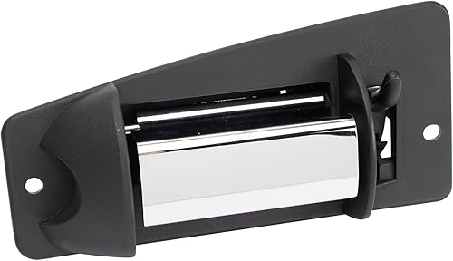 Miniatura 156 de TRQ Manija de puerta exterior delantera izquierda plateada para el lado del conductor compatible con Nissan 370Z 2009-2017