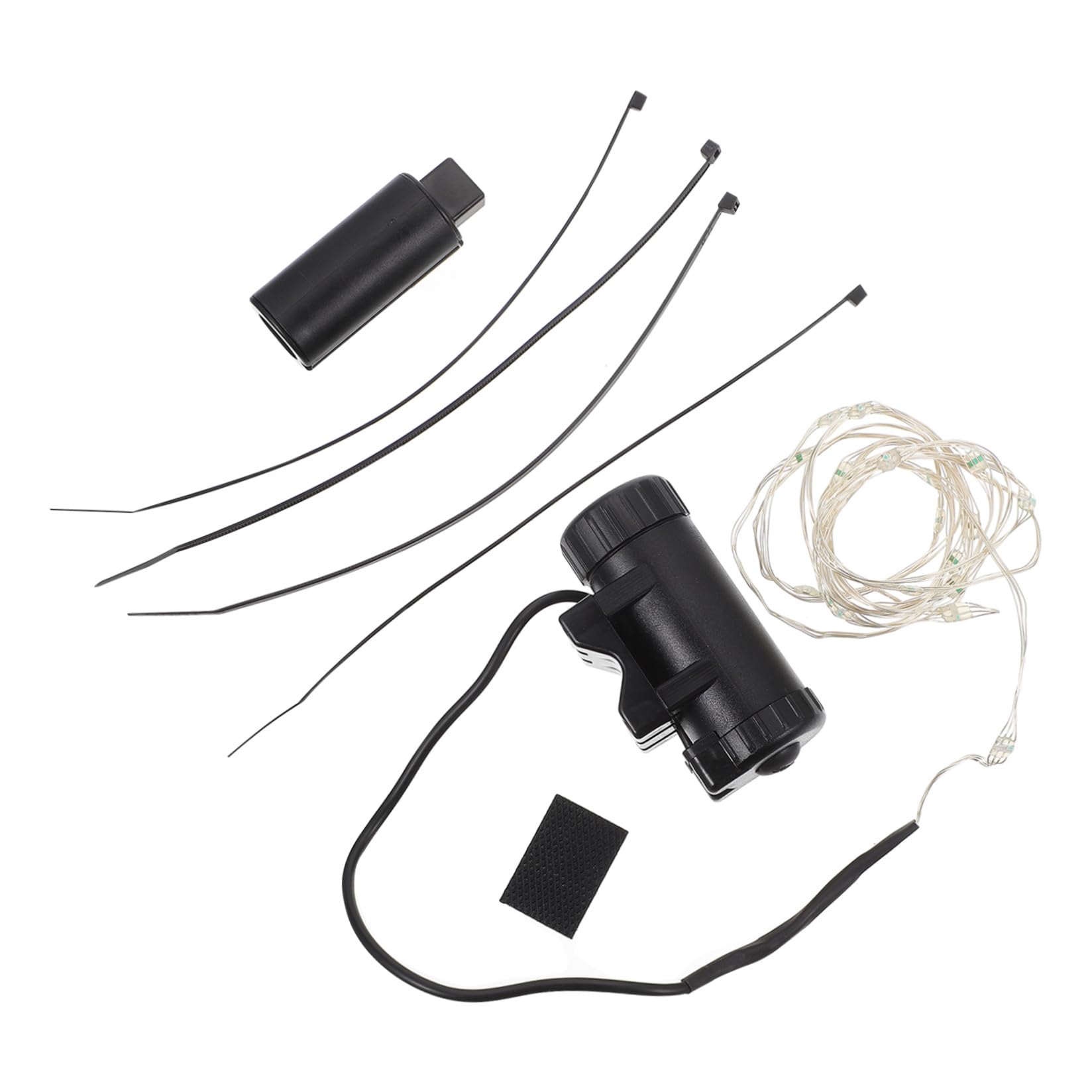 VANZACK 2ensembles Lumières De Vélo LED Rechargeables RGB Éclairage Décoratif pour Roues De Bicyclette Étanche Et Visible Parfait pour Adultes