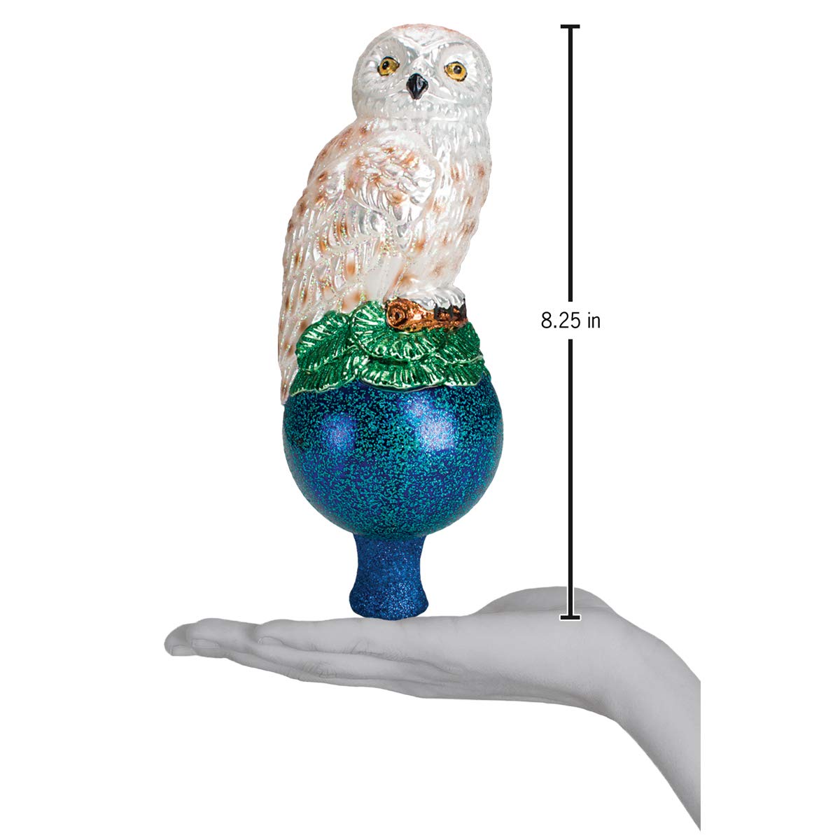 Amazon.co.jp: Old World Christmas Toppers 吹きガラスオーナメント 