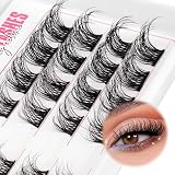 Cluster Lashes Individual Lash Clusters Fluffy Wispy Eyelash Extension D Curl Russian Eyelash Cluste