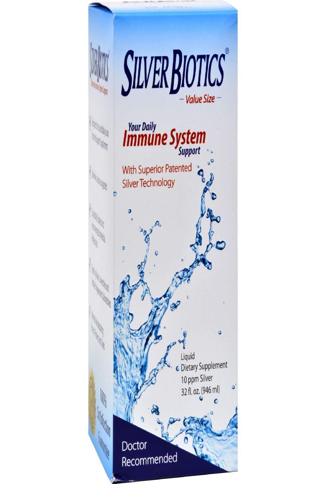 Biotics Daily Immune Support Supplement with Silver Sol Technology 946 ml