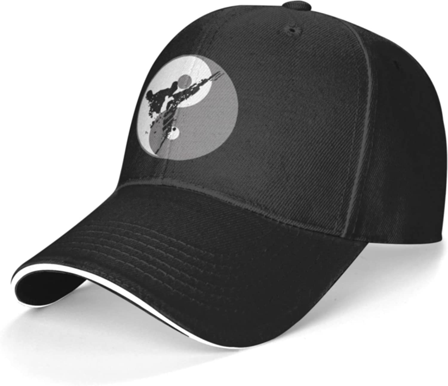 fifbird Taekwondo Arts Baseball Cap Classic Adjustable Hat Black