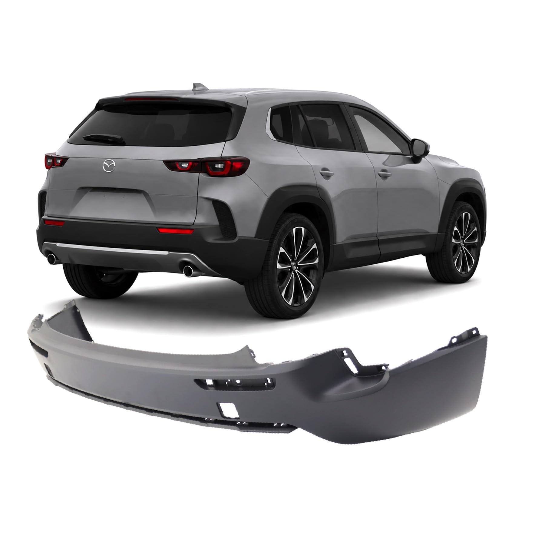 FitParts Compatible with Mazda CX-50 2023–2024 Rear Bumper Cover