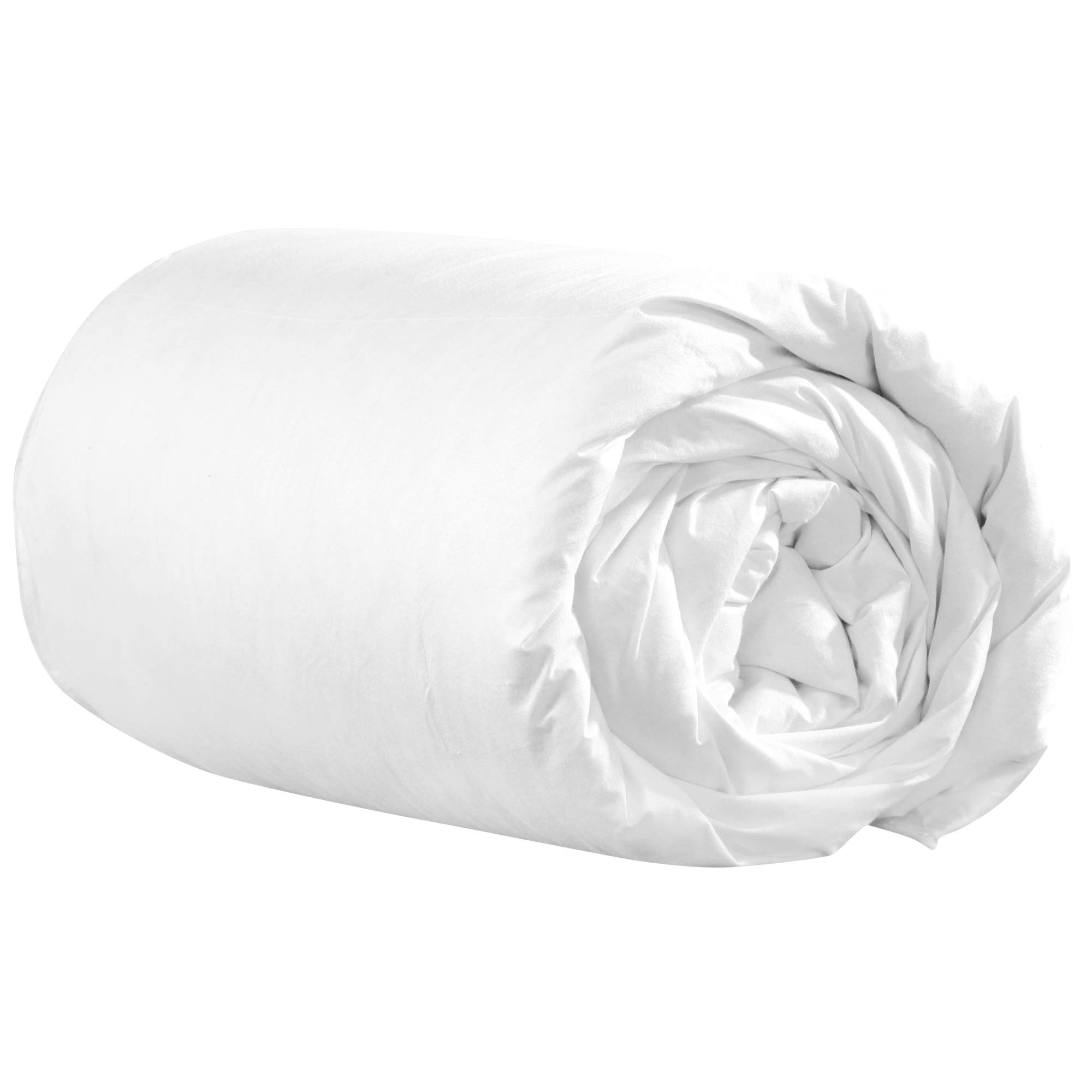 DILUMA Bettenset 2tlg - Federn Daunen Bettdecke 135x200 cm und Kopfkissen 80x80 cm - Premium Bettdeckenset - Bezug aus 100% Baumwolle / 1000g Füllung / ÖkoTex100