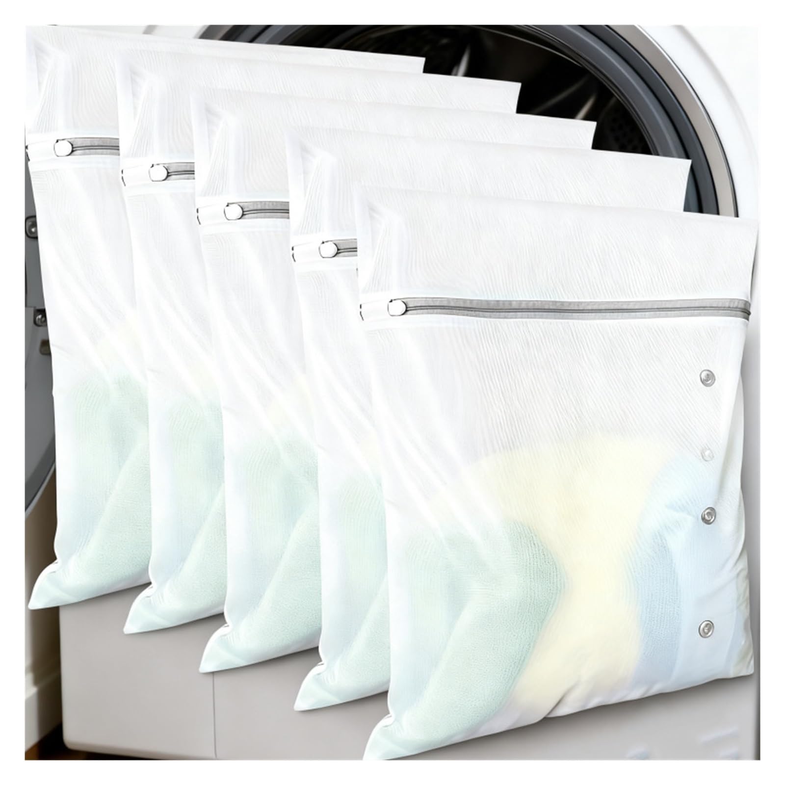10 Pack Household Laundry Bags for Machine Washing, Coarse and Fine Mesh Protection, Underwear and Bra Cleaning Für Kleidung