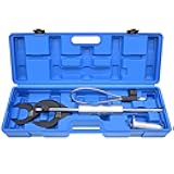 8 PCS Inner CV Axle Removal Tool, Heavy Duty Slide Hammer Puller Set, 63mm 48mm CV Joint Fork, Steel Cable Adapter, Front Wheel Drive Axle Half Shaft Removal Tool Kit