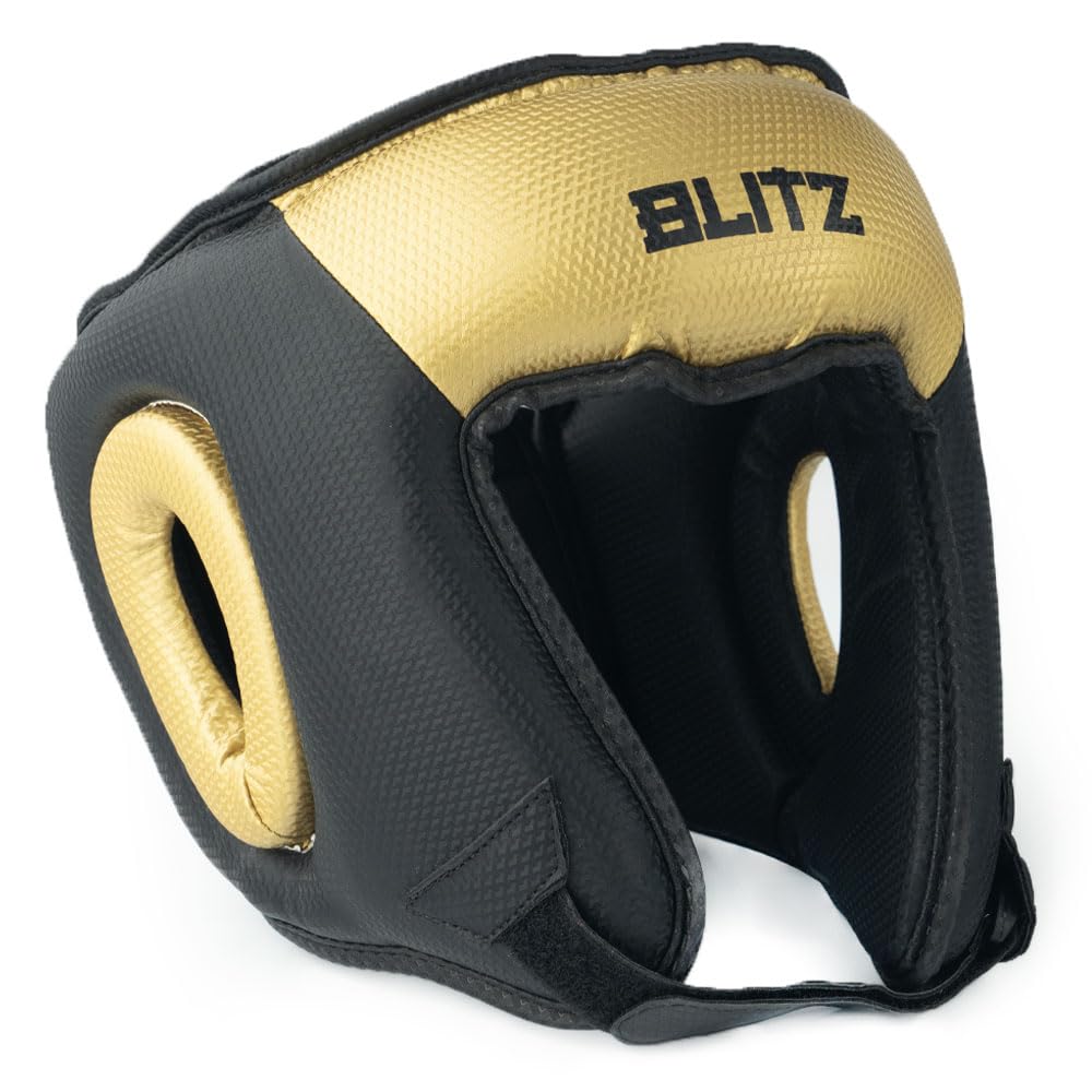 Blitz Centurion Head Guard - Black/Gold