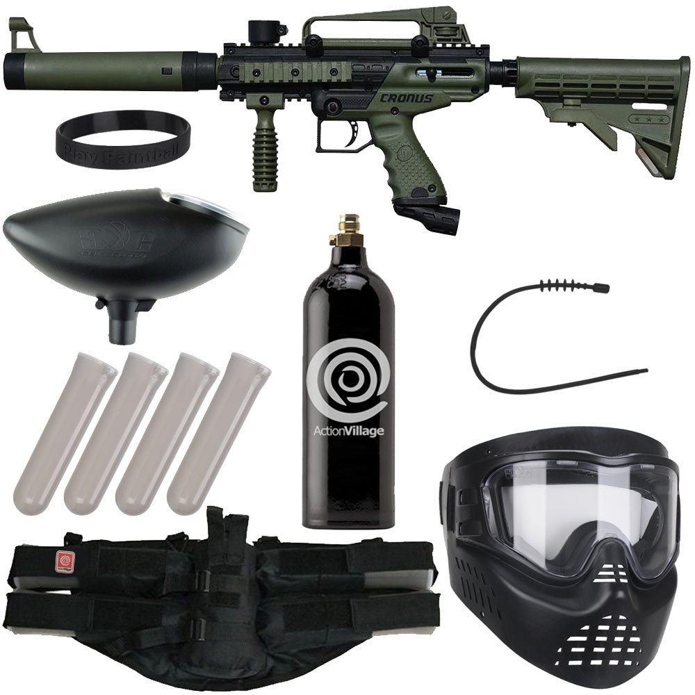 Action Village Tippmann Cronus Epic Paintball Gun Package Kit - Tactical & Basic