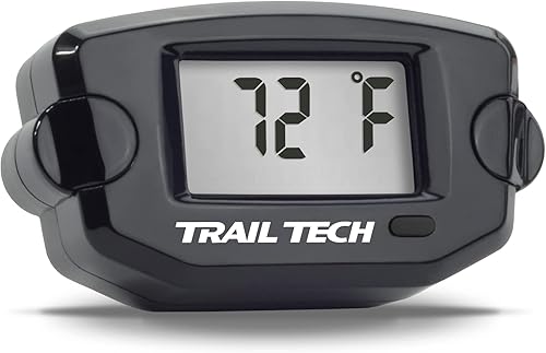 Trail Tech 742-ES2 TTO Medidor digital de temperatura roscado enchufe 1/8-28 sensor BSPP