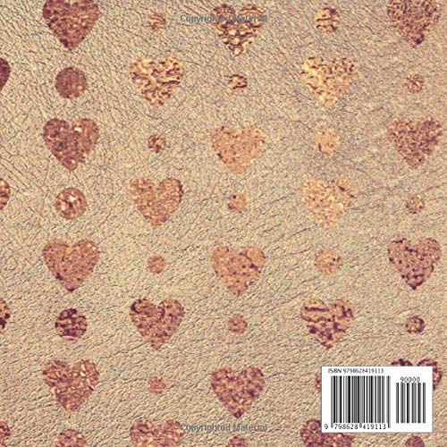 glitter rose gold scrapbook paper 40 sheet double sided 4 pattern: card making DIY crafting - origami - decoupage - paper craft - collage art - kirigami - Decorative crafting Paper for Card Making
