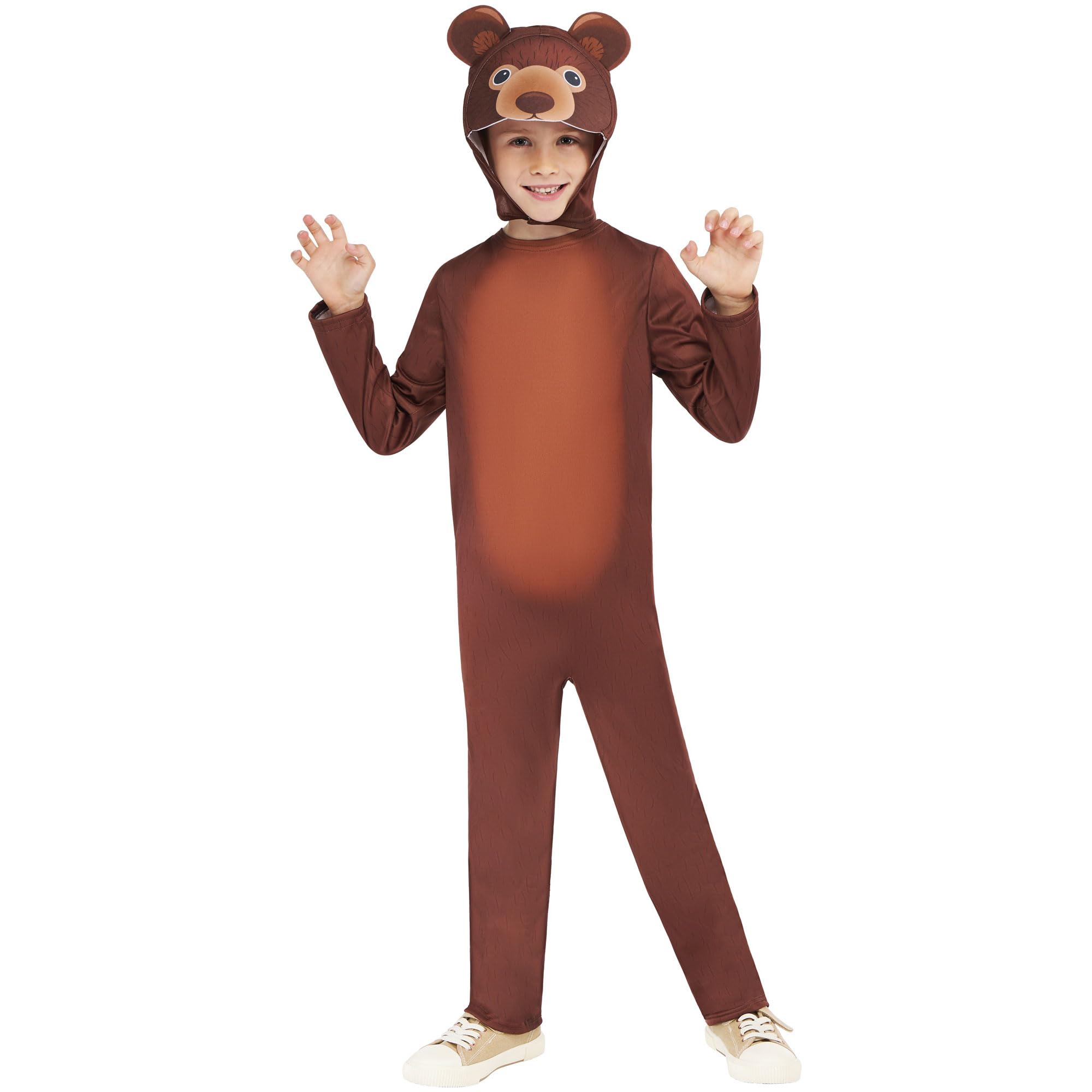 Rubies Official Storybook Bear Child Costume, Kids Fancy Dress, Size 3-4 Years, Multicoloured