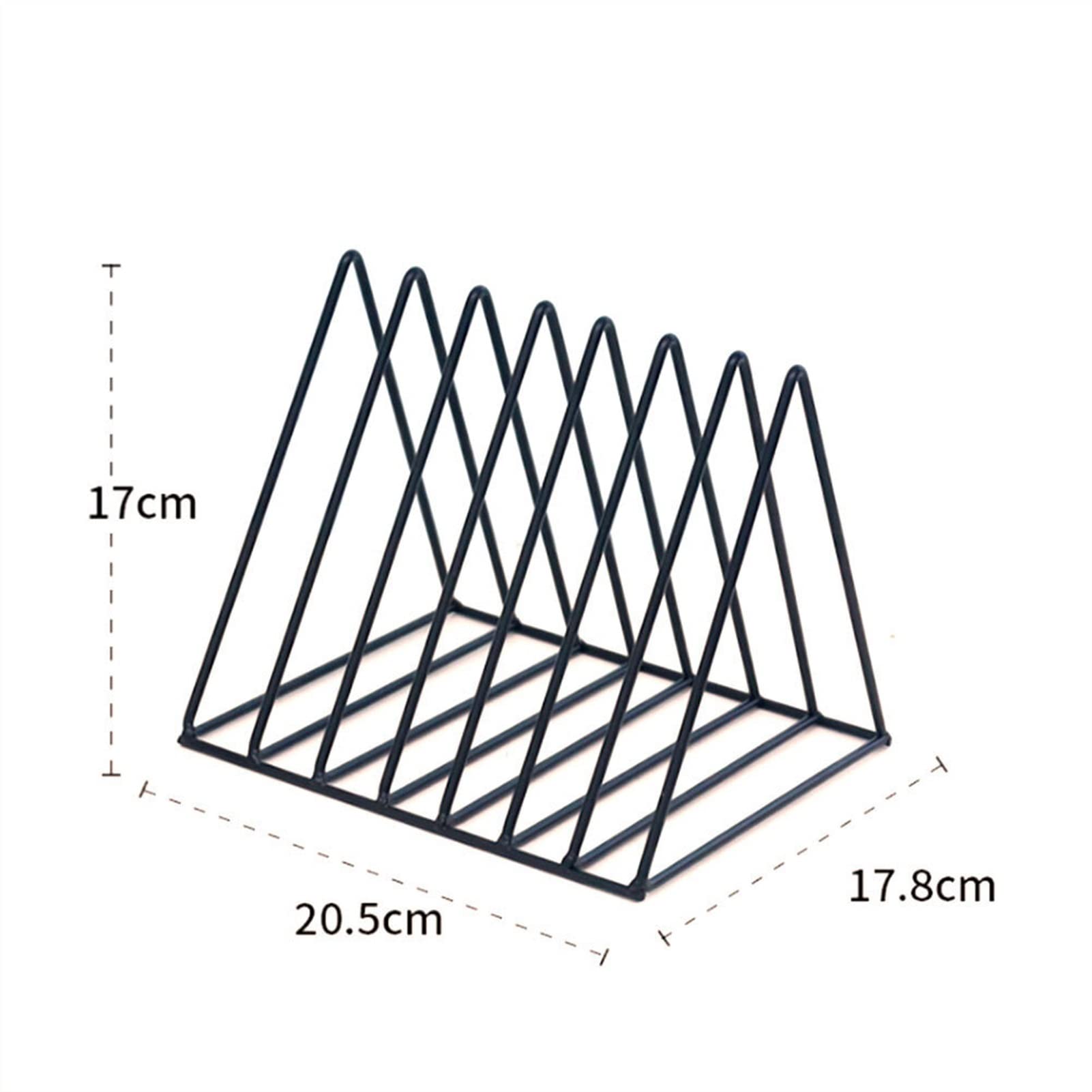 Revistero, archivador, archivador, Moderno, Triangular, para Escritorio de Oficina, archivador, Estante de Almacenamiento, revistero de Metal, Organizador de Escritorio