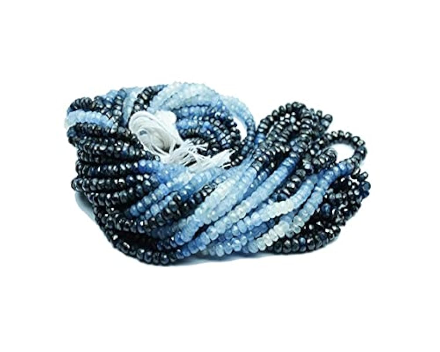 Saphir bleu naturel LKBEADS en fil de perles facettées pour offrir un cadeau artisanal unique