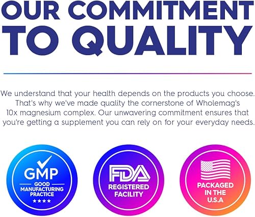 Miniatura 5 de WholeMag Complejo de suplementos de magnesio 60 cápsulas vegetarianas Apoya la salud muscular, ósea y nerviosa* Fórmula 10 en 1