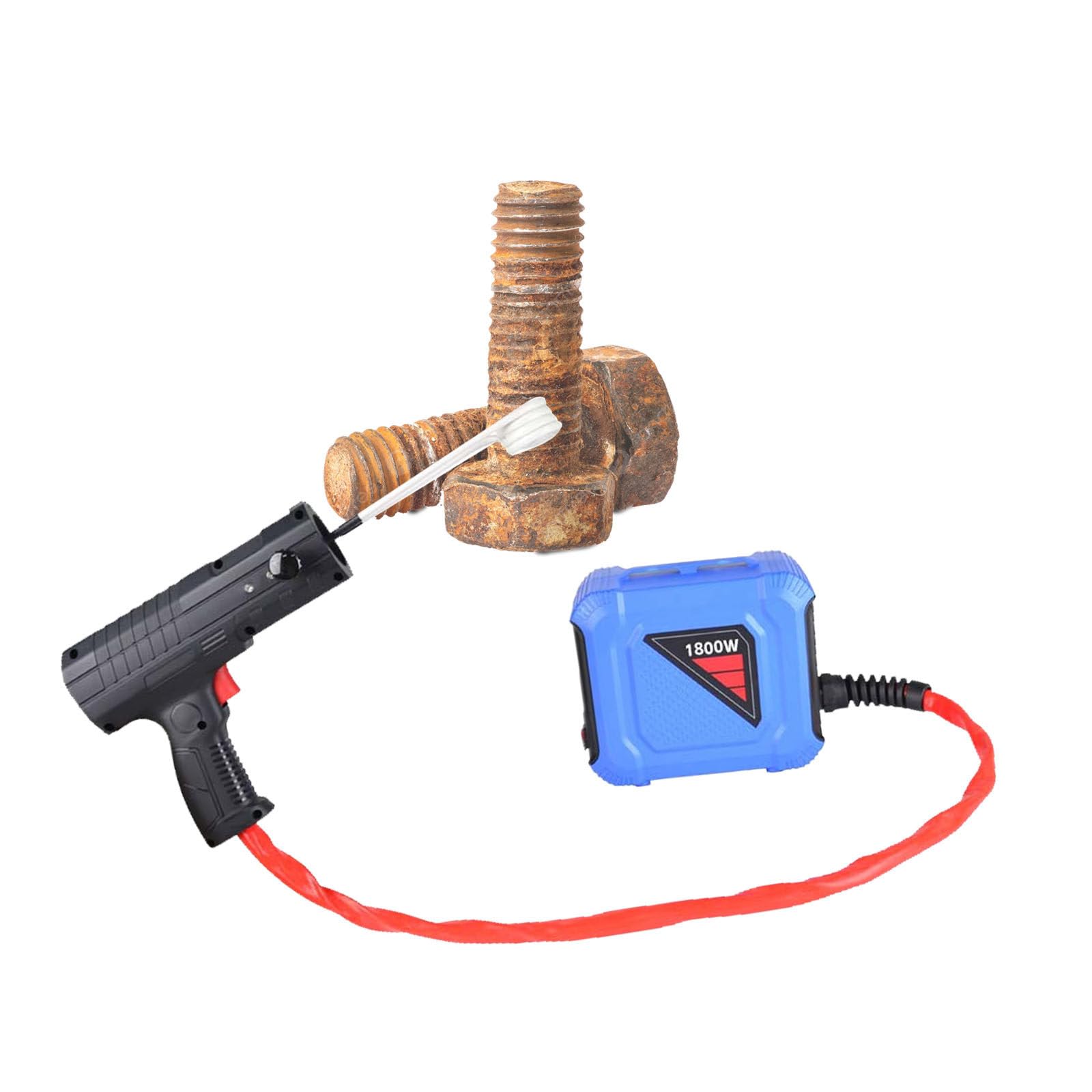 Chauffage à induction magnétique portable 1800W pour retrait de boulons