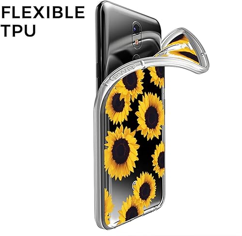 Miniatura 3 de Funda para LG Stylo 4 Plus, para LG Q Stylus/para LG Q Stylo+ para niñas y mujeres, lindo patrón delgado transparente suave y flexible TPU trasero