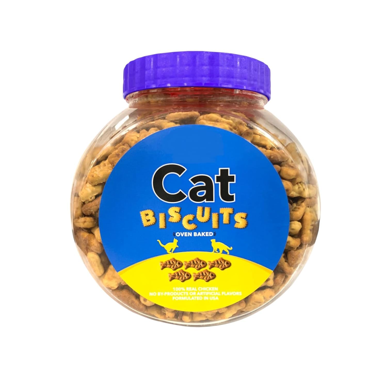 Cat Biscuits Real Chicken Flavor 400gm