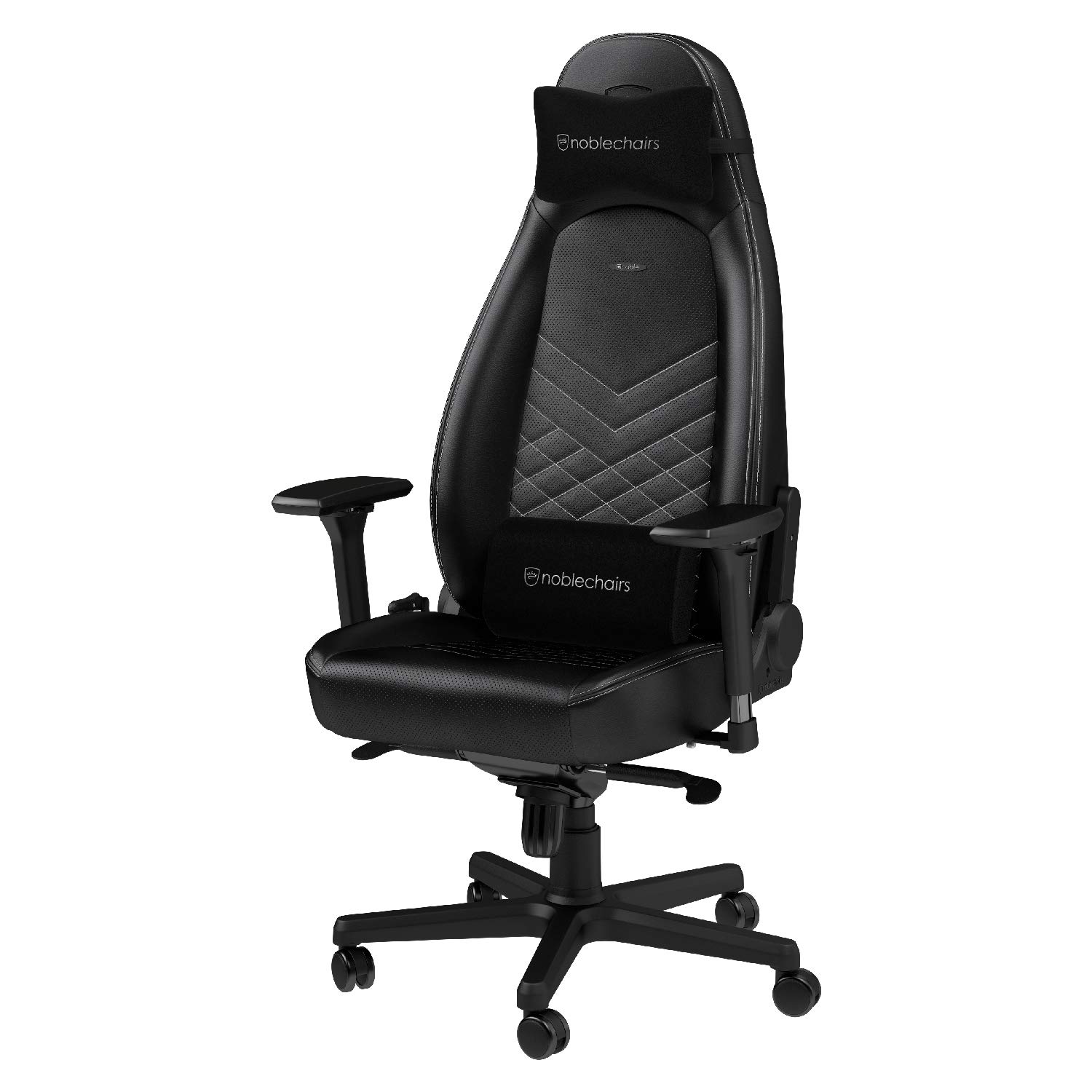Amazon.co.jp: NBL-ICN-PU-BPW-SGL (White) noblechairs icon 