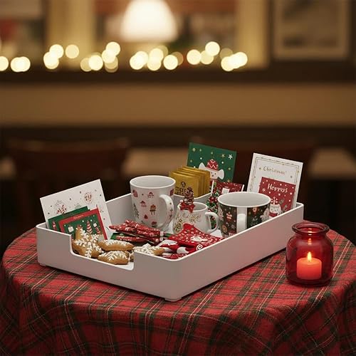 Miniatura 4 de Bandeja tamaño carta, organizador de cajones de escritorio, bandeja de papel de plástico A4, organizador de archivos de plástico para oficina,