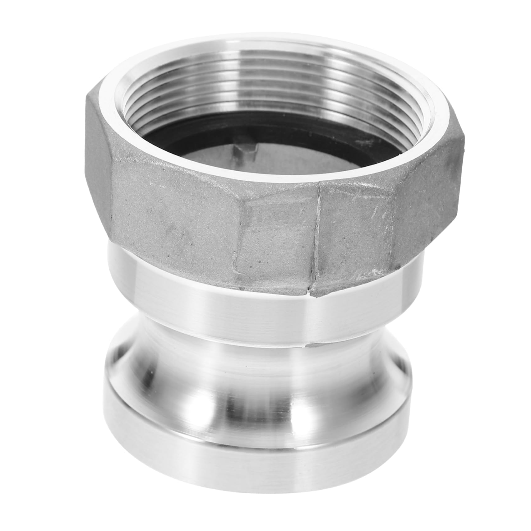 NAMOARLY Heavy Duty Camlock Hose Connector Stainless Steel Quick Connect Cam Groove Fitting 2 Inch Id Camlock Adapter