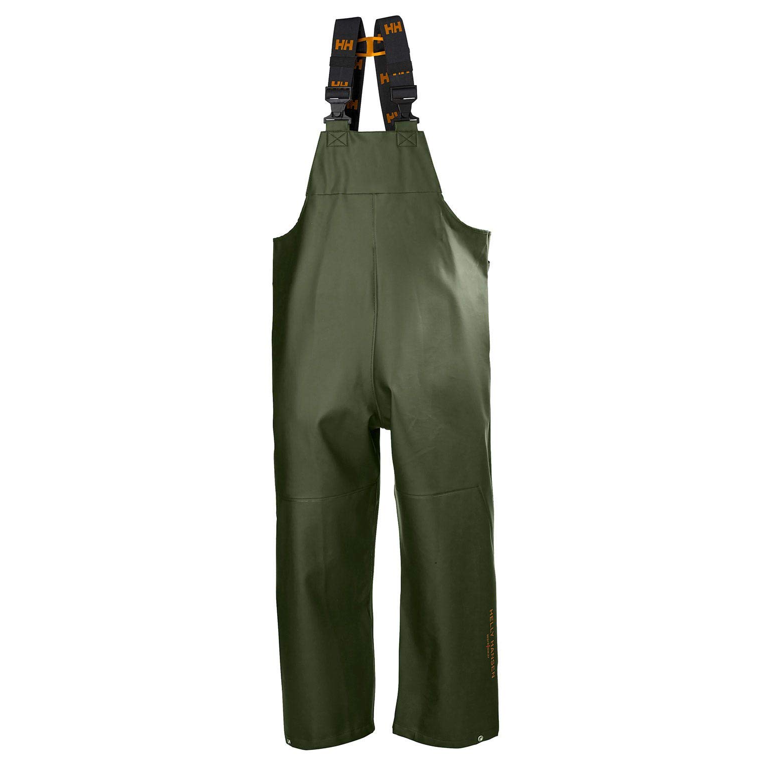 Helly-Hansen Workwear Men's Gale Rain Bib, Army Green - Small