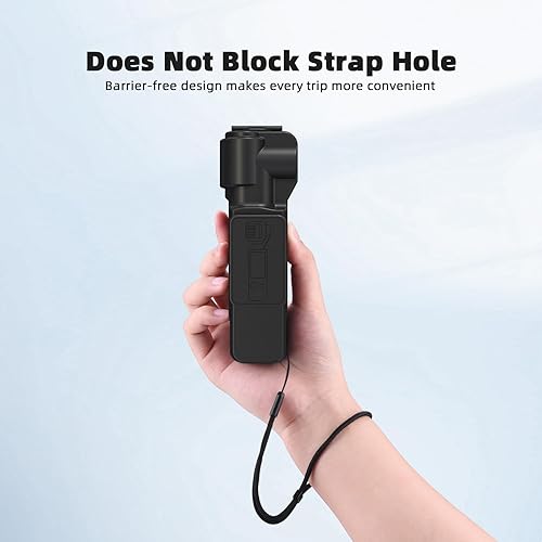 Miniatura 6 de BRDRC Funda protectora Pocket 3, Gimbal Lens Cap Protector de pantalla para DJI Osmo Pocket 3 Creator Combo Accesorios (azul)