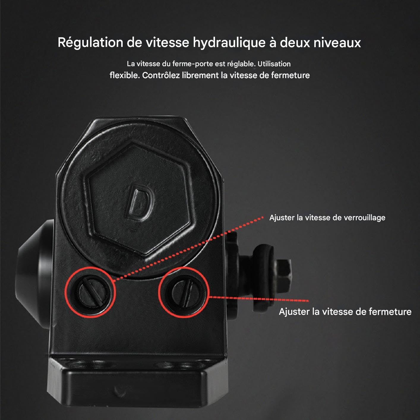 Samozamykacz Do Drzwi Automatyczny Hydrauliczny Zapadki Przeciw Trzaskaniu