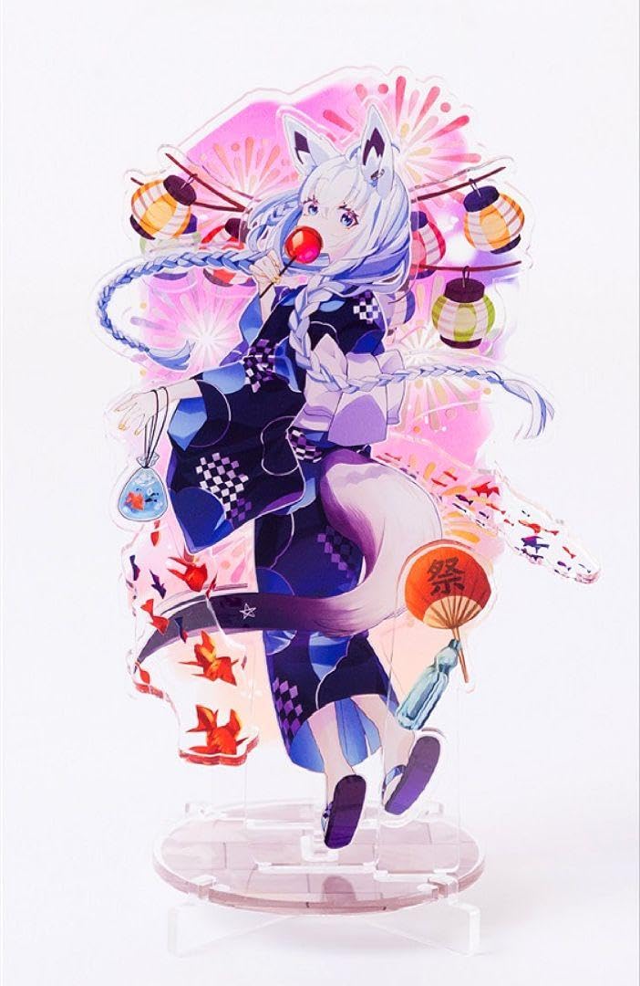 白上フブキ (ver.朝までパジャマー雀) アクリルスタンド 未開封 白上フブキ (ver.朝までパジャマー雀) アクリルスタンド