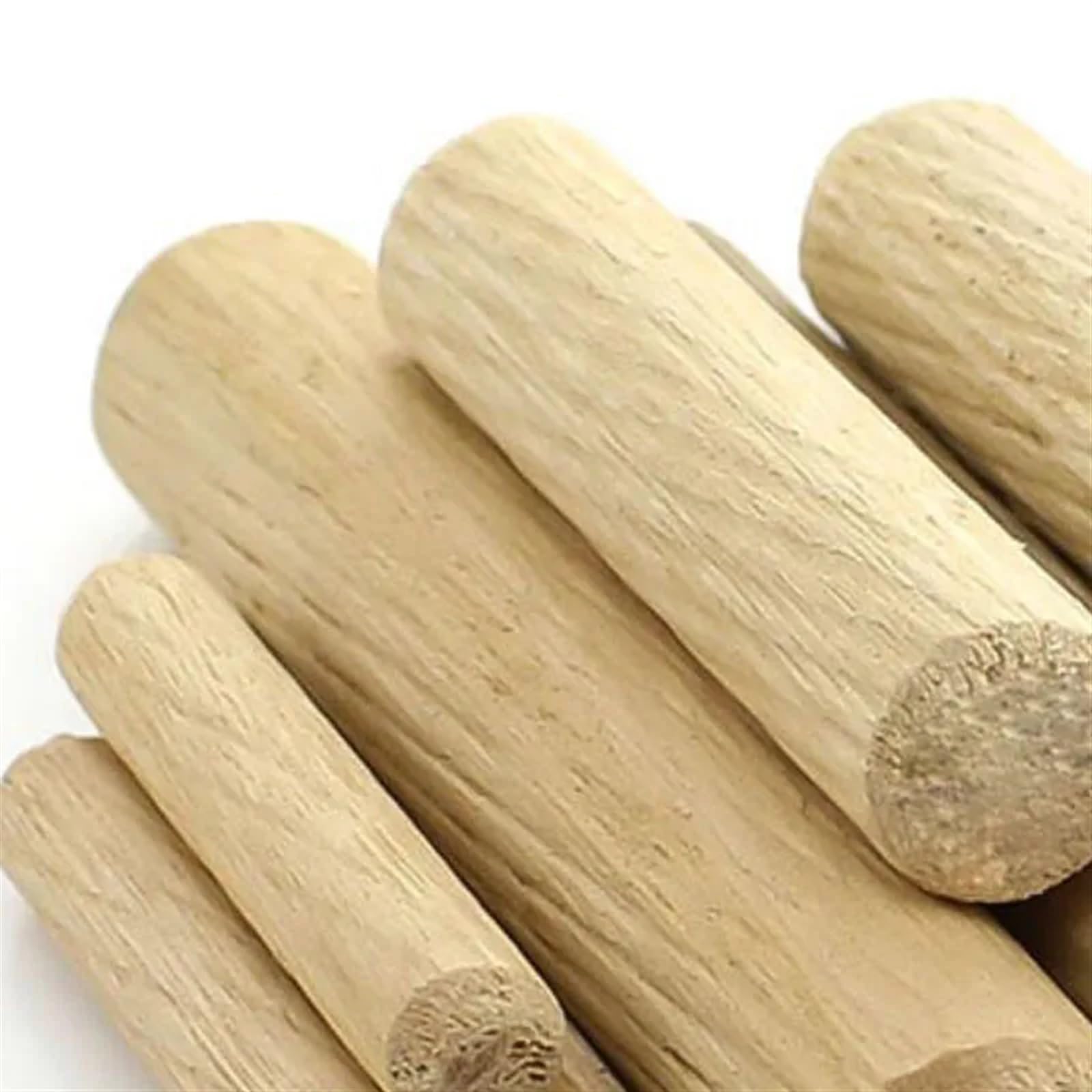 hölzerne Passstifte, M6/M8/M10*L Mm Schrank Schublade Runde Geriffelte Holz Handwerk Dübel Stifte Stangen Set Möbel Montage(1000pcs,M8 x 40mm)