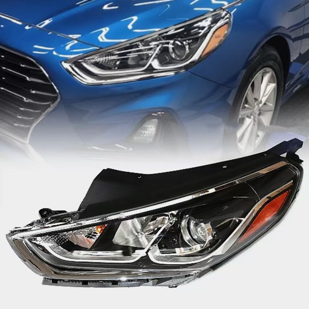 Amazon.com: Veloqua For 2019 2020 Hyundai Elantra Halogen Left Driver ...