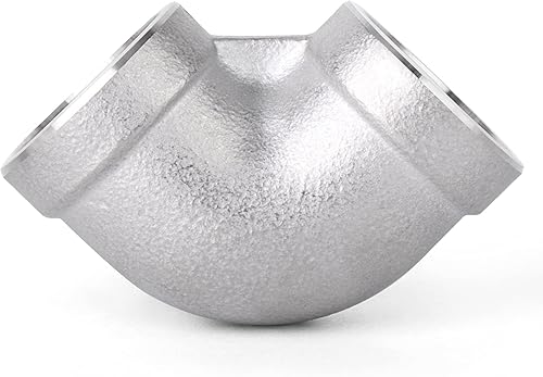 Miniatura 2 de TAISHER 2 piezas de acero inoxidable 304 accesorios de codo de 90 grados, tubo hembra NPT de 1 pulgada a 1 pulgada NPT hembra 304 accesorio de