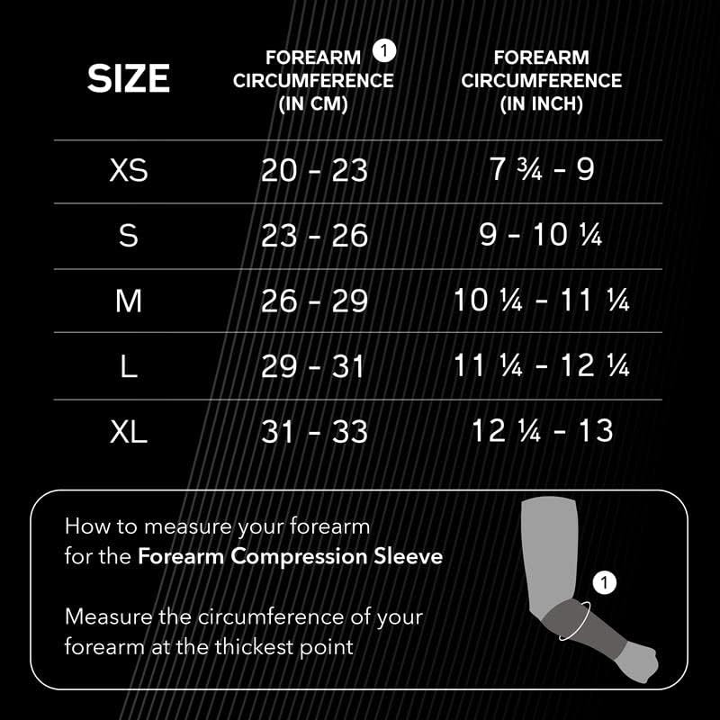 Miniatura 6 de Manga de compresión para antebrazo para hombres y mujeres, mejora la comodidad durante los deportes o el uso diario para un mejor rendimiento