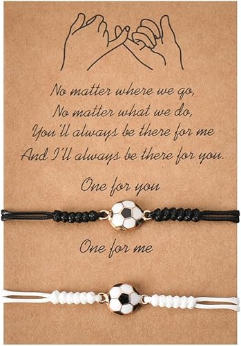 Soccer Bracelet for Best Friends Couples - Soccer Gifts For Boyfriend