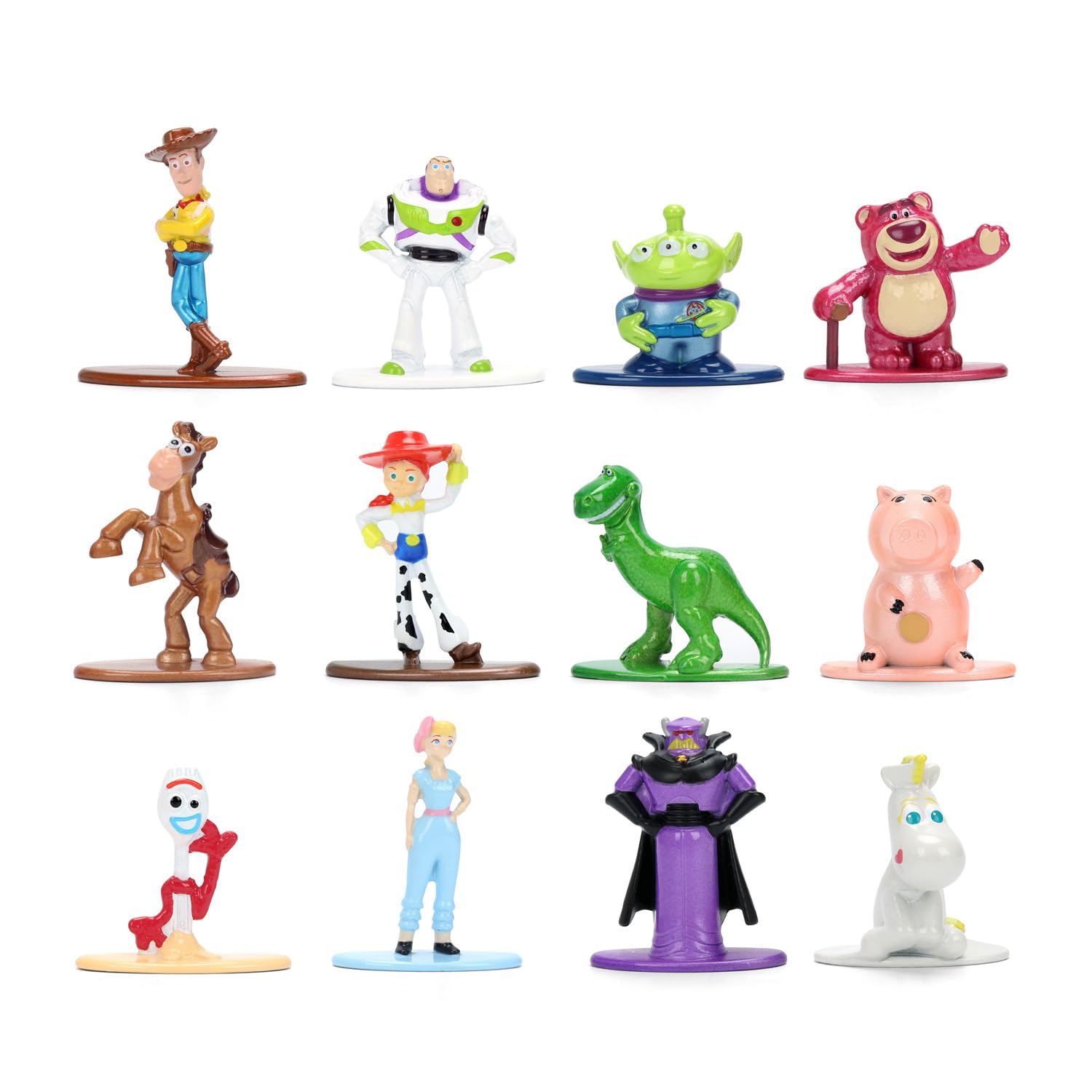 Toy Story Wave 1, 12 pc Multipack, 1.65in die-cast figures characters to collect, play and display. Perfect for gift and collector, pocket money friendly and ideal for party favours