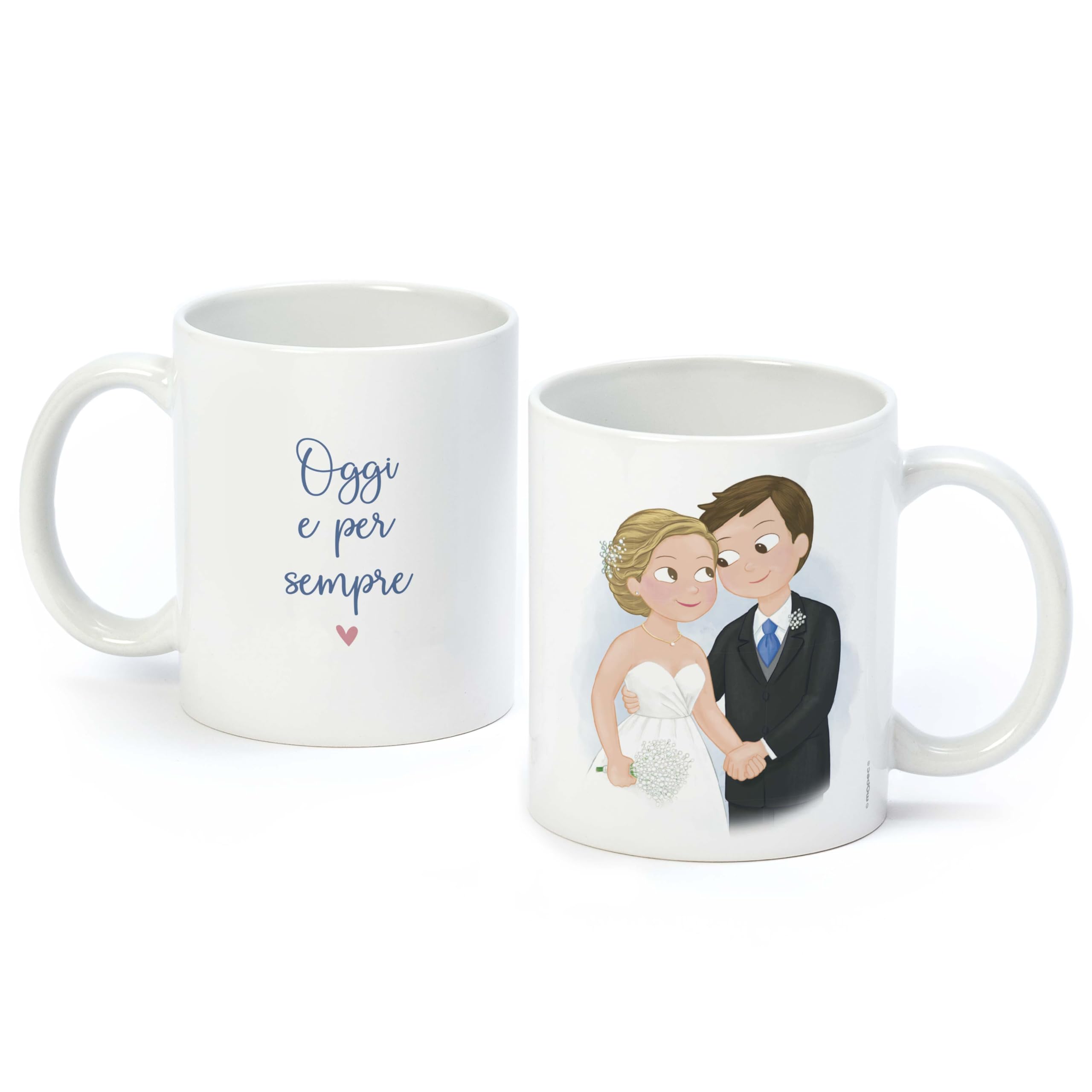 Mopec G97.5 Mug Bride and Groom Oggi e per sempre