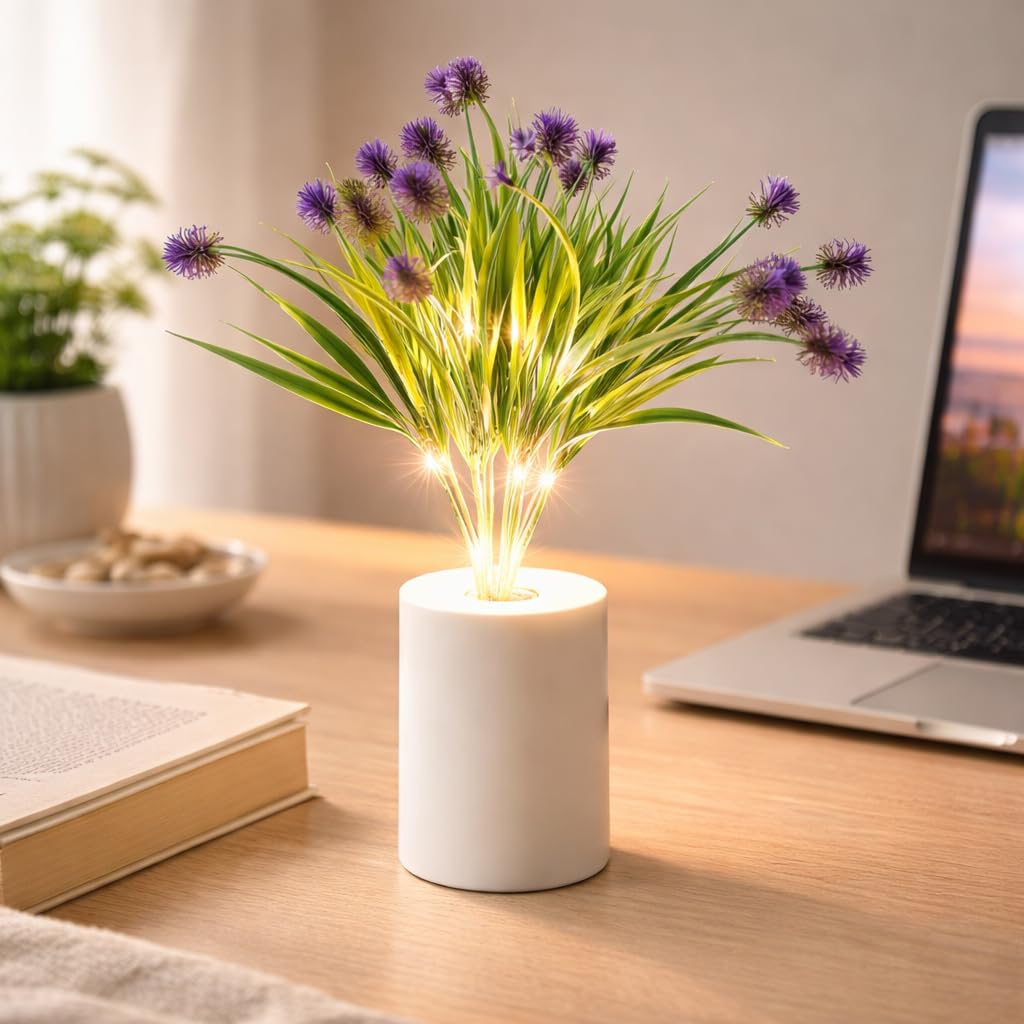 REFULGIX BloomGlow LED Flower Lamp for Diwali Decoration | Artificial Flower Light for Home, Bedroom & Office | Decorative Table Lamp for Festivals, Puja Room, Gifting & Home Décor-picture-10