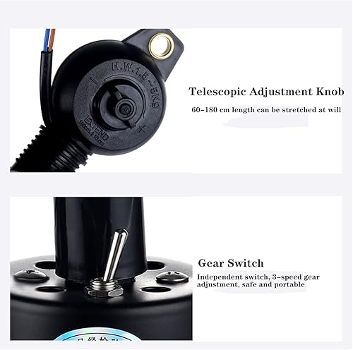 Miniatura 5 de 3 lámparas de calor para alimentos, lámpara de calefacción colgante con bombilla, 23.6-70.9 in de longitud, conservación de calor de alimentos,