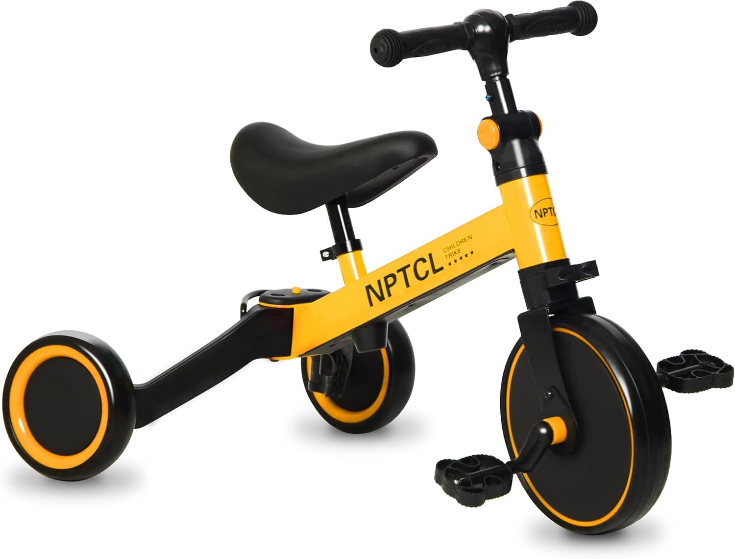 NPTCL 3 in 1 Kids Tricycles for 13 Years Old Toddler Bike 3 Wheel Baby Balance Bike