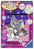 Ravensburger Malen nach Zahlen 27995 - Schlafende Katzen Kinder ab 11 Jahren