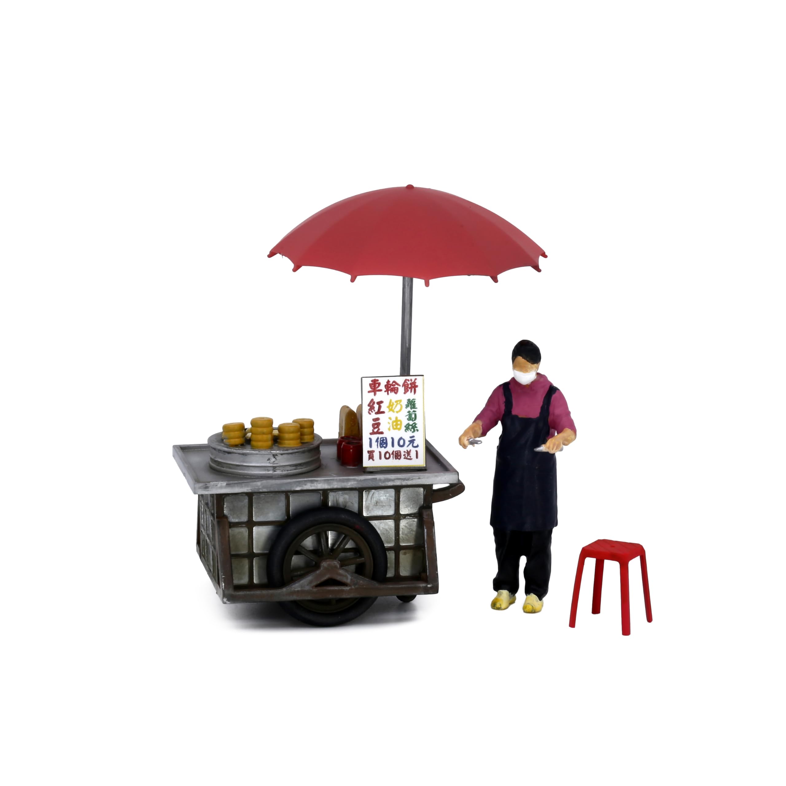Amazon.co.jp: Tiny 1/35 台湾 ホーカーセンター 販売屋台 ミニ