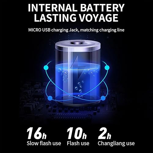 Miniatura 8 de Luz estroboscópica LED inalámbrica con control remoto, alto brillo, 7 colores, luces intermitentes recargables por USB para automóvil, camiones,