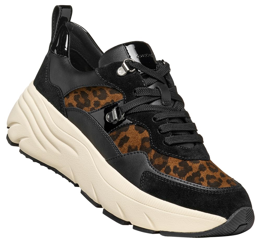 Geox Zapatillas Mujer D DIAMANTA E Nut/Black 35_EU