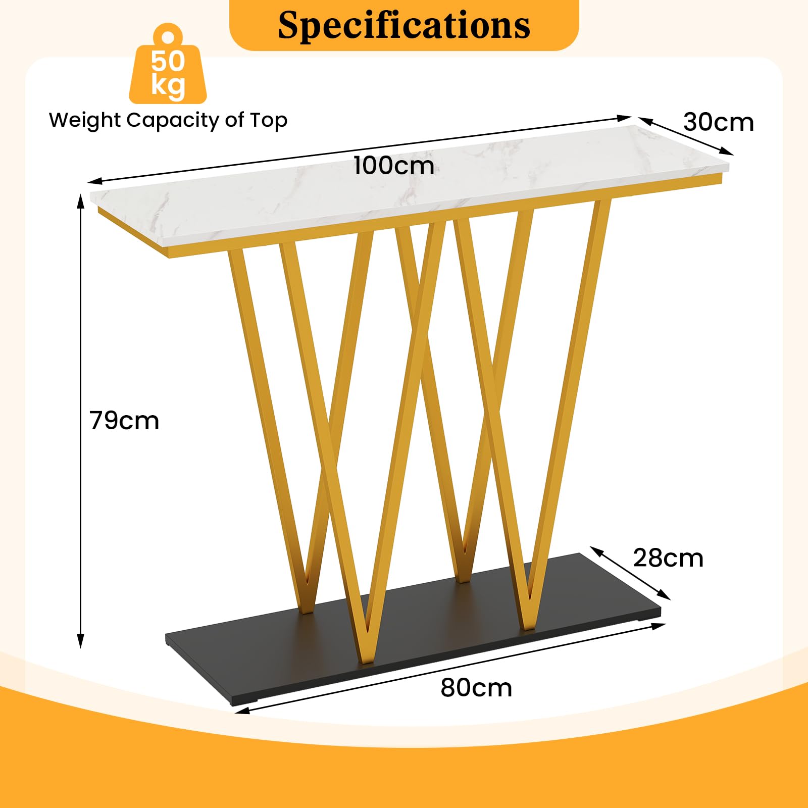 Tavolo Da Pranzo 140x80 Cm Con Gambe Regolabili - Struttura In Metallo Impiallacciatura Con Motivo Marmo Bench Black