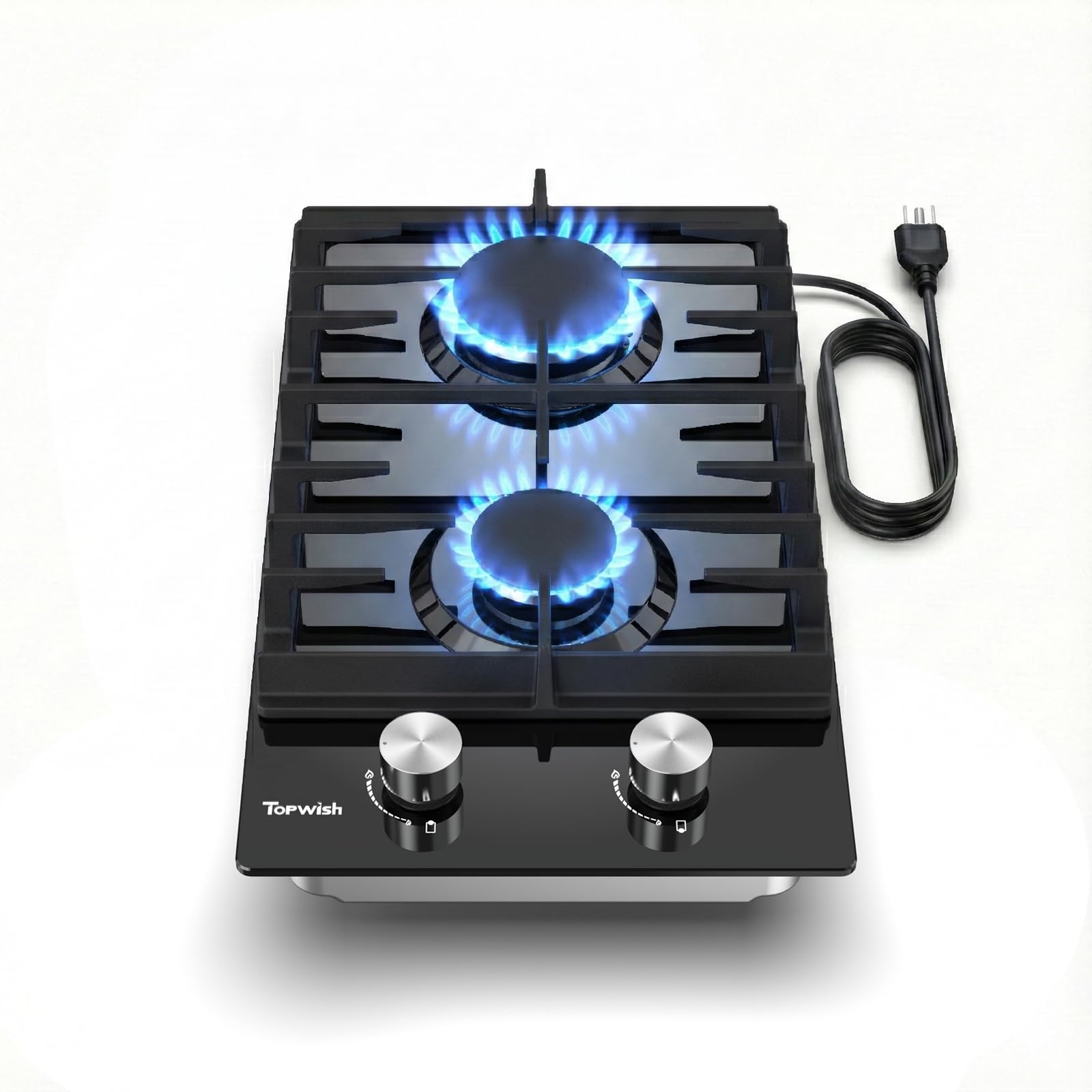 12 Inch Gas Cooktop 2 Burner
