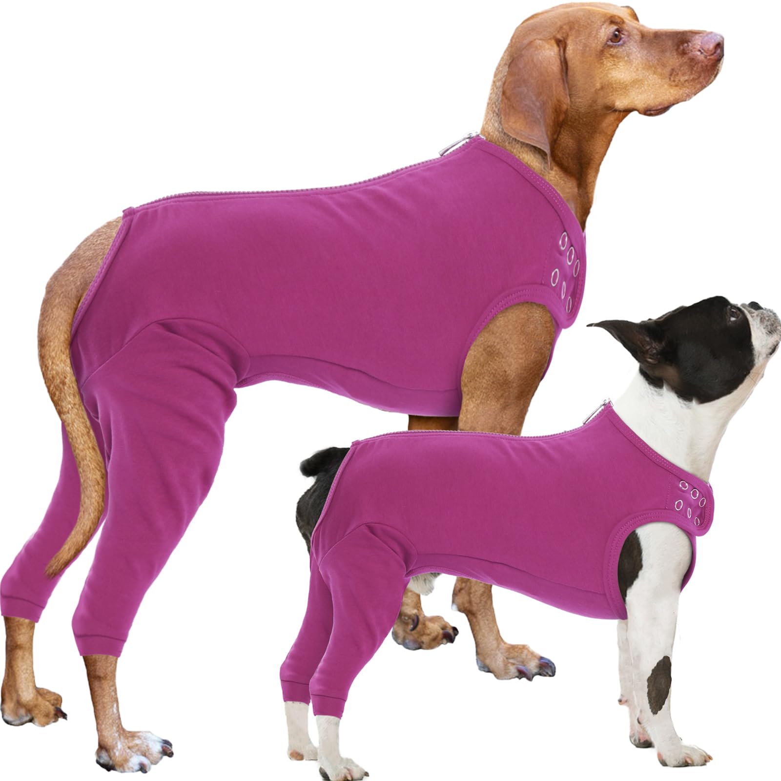 Nanaki Dog Wound Care Shirt,Dog Leg Sleeve to Stop Licking Rear Leg and Abdomen,Pet Surgery Suit Female Spay,Dogs Onesie for Surgery Female Male,Pet