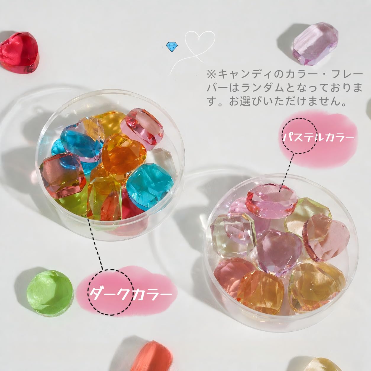 Amazon.co.jp: 宝石飴 中国 フルーツキャンディ 箱入り 個包装 ASMR飴