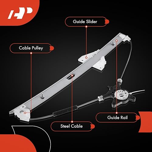 Miniatura 5 de A-Premium Elevalunas eléctrico sin motor compatible con Mazda CX-7 2007-2012 Delantero derecho del lado del pasajero