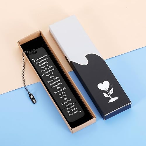 Miniatura 7 de Marcapáginas de regalos de sobriedad para hombres y mujeres, recuperación de condolencias, manténgase fuerte después de la cirugía, regalos de