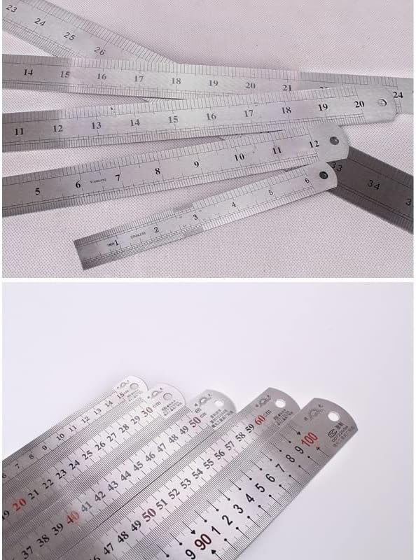 Miniatura 5 de Cuchillo de hobby artesanal de talla de precisión 1 cuchillo exacto 11 cuchillas exacto de acero inoxidable una regla de acero de 5.9 in A5 Tabla de