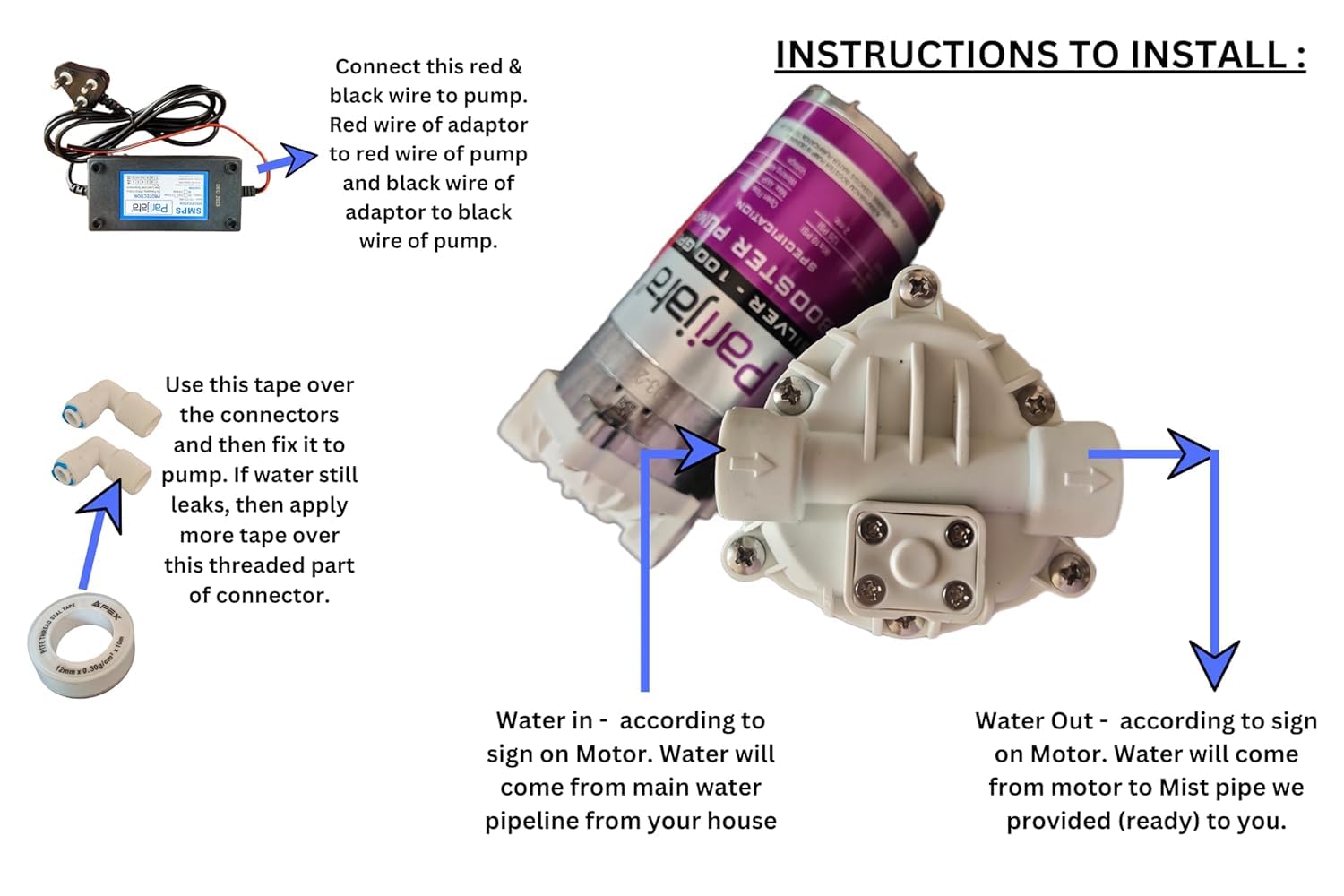 DIY Fogger Kit - Cool Your Home & Garden FREE SHIPPING -6